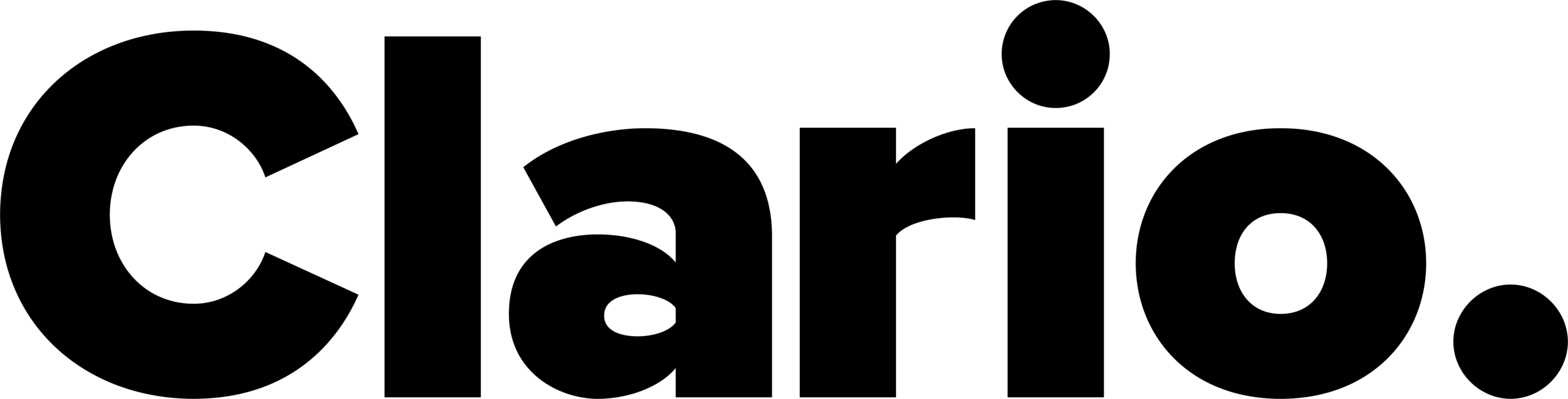 Clario Logo in Black